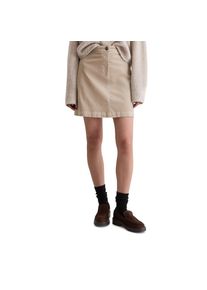 Marc O'Polo Marc O'Polo, Damen, Minirock aus Samt, chalky mauve, 38, chalky mauve, Samtrock von Marc O'Polo