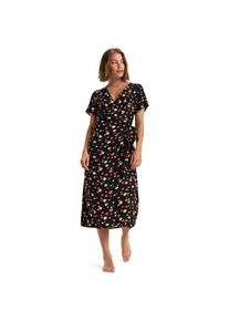 Roxy, Damen, Maxikleid &raquo;Indigo Sand&laquo;, Anthracite Sunny Days, L - US-Gr&ouml;&szlig;en, Material: Leichter, er,...