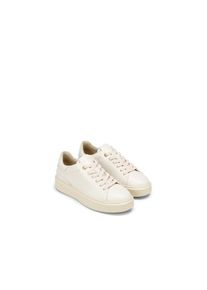 Marc O'Polo Marc O'Polo, Damen, Plateausneaker &raquo;CORA&laquo; Schn&uuml;rschuh, Halbschuh, Klassik-Sneaker mit gepolstertem Schaftrand, offwhite, 42, Sneaker mit modischer 