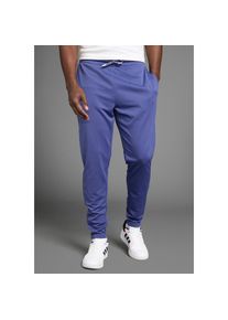 Bruno Banani, Herren, Trainingshose mit Rei&szlig;verschluss am Beinabschluss, dunkellila, N-Gr, XXL (60/62) - N-Gr, dunkellila, Sporthose von Bruno Banani