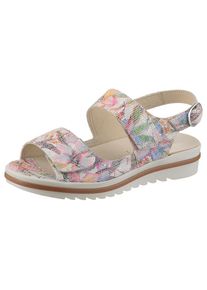 Waldl&auml;ufer Waldl&auml;ufer, Damen, Riemchensandale &raquo;HAKURA&laquo; , Klettschuh, Sandalette, Keilabsatz, in Komfortweite H (= sehr weit), multicolor, 5,5 (38,5), Sandale mit