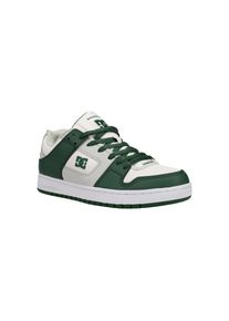 DC Shoes, Herren, Sneaker &raquo;Manteca Se&laquo;, White/Grey/Green, 7,5(40), White/Grey/Green, Obermaterial aus Spezialleder, Nubukleder,...