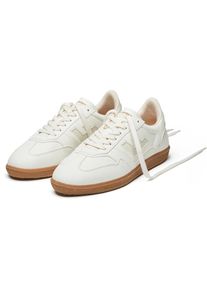 Flamingos Life, Damen, Sneaker &raquo;BURELA SLIM&laquo; veganer Sneaker, Obermaterial aus 70% Maisresten, WHITE GUM, 41, Pflegeleichter Sneaker von Flamingos 