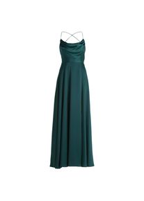 Vera Mont, Damen, Abendkleid &raquo;Abendkleid mit Wasserfallausschnitt&laquo;, Dusty Slate, EURO, 40 - EURO, Dusty Slate, Passform: Figurumspielend