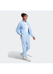 adidas Sportswear, Damen, Trainingsanzug &raquo;W FEELCOZY TS&laquo; 2 tlg., GLOBLU, L, Dieser bequeme Trainingsanzug zum Relaxen ist mit recycelten Materialien 