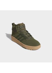adidas Sportswear, Damen, Winterboots &raquo;HOOPS 4.0 MID&laquo; Winterschuhe, Winterstiefel, Snowboots, Olive Strata / Night Cargo / Gum4, 47, Olive Strata / 