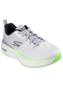 Skechers, Herren, Sneaker &raquo;GO RUN ELEVATE 2.0-FLUID MOTION&laquo; , Sportschuh mit d&auml;mpfender Ultra Light Cushioning, wei&szlig;-grau-neongr&uuml;n, 41, Cooler Sneaker