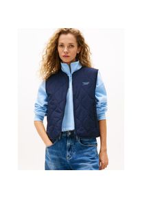 Tommy Jeans, Damen, Steppweste &raquo;TJW ONION QUILT VEST&laquo;, Dark Night Navy, M (38), Leichte, gesteppte Weste von Tommy Jeans