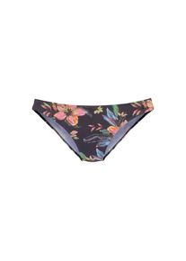 Lascana, Damen, Bikini-Hose &raquo;Malia&laquo; mit normalem Schnitt, anthrazit-bedruckt, 38 - N-Gr, In bedruckt oder unifarben
