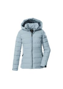 Killtec, Damen, Steppjacke &raquo;KOW 10 WMN QLTD JCKT&laquo; Winddichte, wasserabweisende Damen Steppjacke mit verstellbarer Kapuze, hellblau, 36, hellblau, 