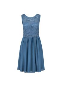 Vera Mont, Damen, Abendkleid &raquo;Abendkleid mit Spitze&laquo;, Hushed Blue, 32 - EURO, Passform: Schwingend
