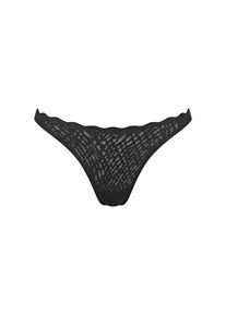 Sloggi, Damen, String &raquo;ZERO Feel Bliss&laquo; unsichtbar mit Spitzenoptik, black, XL, black, String