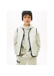 Tommy Hilfiger, Herren, Wendeweste &raquo;REV MIX MEDIA QUILTED VEST&laquo; f&uuml;r Kinder bis 16 Jahre, mit gro&szlig;en Taschen, Dark Night Navy/Misty Sage, 7 (122), Dark