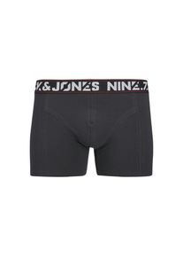 Jack & Jones Jack & Jones, Herren, Trunk &raquo;JACCOLTON SOLID TRUNKS 7 PACK&laquo; Set, 7 Stk., Phantom Pack:Black - Titan - LGM - Titan - Black - Dark navy, S - 7 Stk., 