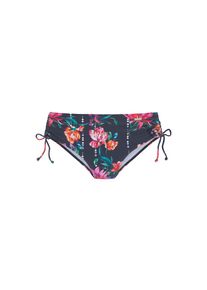 Sunseeker, Damen, Bikini-Hose &raquo;Modern&laquo; seitlich regulierbar, marine-bedruckt, N-Gr, 38 - N-Gr, marine-bedruckt, Mit modernem Blumenprint