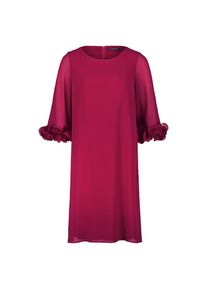 Vera Mont, Damen, Cocktailkleid &raquo;Cocktailkleid mit R&uuml;schen&laquo;, Dark Raspberry, 36 - EURO, Passform: Loose Fit
