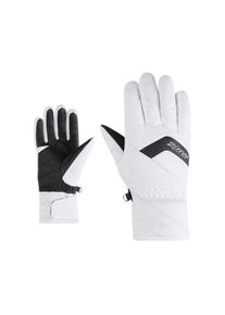 Ziener, Damen, Multisporthandschuhe &raquo;KARION-Z AS glove lady&laquo;, white, 7.5, atmungsaktive, wasser- und winddichte AQUASHIELD Membran