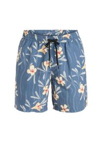 Quiksilver, Herren, Boardshorts &raquo;Everyday Straight Volley 17"&laquo;, China Blue Dusty Floral, S, Beschichtung: Hydrophobe Behandlung ohne PFC