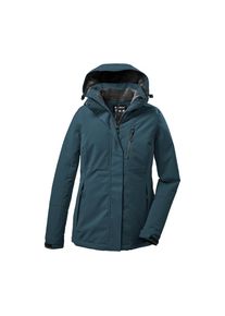 Killtec, Damen, Outdoorjacke &raquo;KOW 140 WMN JCKT&laquo; Wasserdichte Damenjacke, atmungsaktiv, abnehmbare Kapuze, hellpetrol, 40, hellpetrol, Damen 