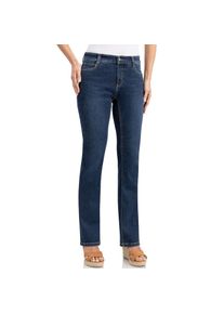 wonderjeans, Damen, Bootcut-Jeans Figurbetonte Form mit leicht ausgestelltem Bein, Authentic blue, 40 - L&auml;nge 32, Bootcut-Jeans von wonderjeans