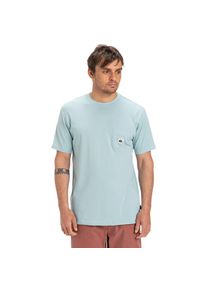 Quiksilver, Herren, T-Shirt &raquo;Salt Water 2024&laquo;, Aquifer, L, Stoff: Baumwollgewebe [180 g/m2]
