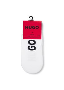 HUGO Underwear, Herren, F&uuml;&szlig;linge &raquo;3P SL LOGO CC&laquo; 3 Paar tlg., White 100, 45-46, White 100, 3er Pack Socken von Hugo Red
