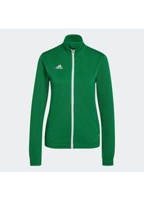 adidas Performance, Damen, Trainingsjacke &raquo;ENT22 TK JKTW&laquo;, Team Green / White, XS, Team Green / White, Eine Fu&szlig;balljacke aus recycelten Materialien.