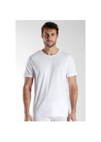 Bugatti, Herren, T-Shirt &raquo;Bari&laquo; 2er Pack, Rundhalsausschnitt, Kurzarm, basic, Baumwolle, weich, bequem, wei&szlig;-hell-uni, 52, Herren T-Shirt von Bugatti