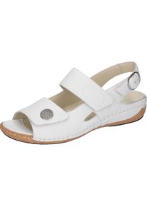 Waldl&auml;ufer Waldl&auml;ufer, Damen, Sandale &raquo;HELIETT&laquo; , Sommerschuh, Sandalette, Keilabsatz, mit Klettverschl&uuml;ssen, H-Weite, wei&szlig;, 6 (39), wei&szlig;, Sandale in 