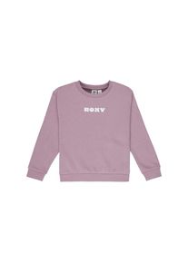 Roxy, Unisex, Sweatshirt &raquo;Surf Feeling Brushed&laquo;, Nirvana, 10(140-148cm), Fabric: Walkfrottier, Microfaser geb&uuml;rstetes...