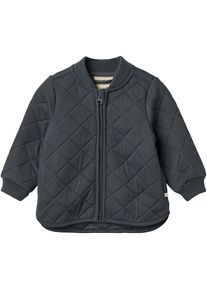 Wheat, Herren, Outdoorjacke &raquo;Loui&laquo; w&auml;rmend und mit elastischen Strickb&uuml;ndchen, ink, 80, ink, Funktionelle Thermojacke von Wheat f&uuml;r Babys