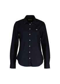 Gant, Damen, Langarmbluse &raquo;New Slim Stretch Oxford Blouse&laquo; f&uuml;r bequemen Sitz u. Bewegungsfreiheit, New Slim Stretch, b&uuml;gelfrei, CLASSIC BLUE, 40, 