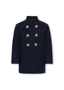 KIDS Only, Damen, Kurzmantel &raquo;KOGLANNIE LIFE PEACOAT OTW&laquo;, Night Sky, 158, Klassisch geschnittener Zweireiher in kurzer Form von KIDS Only f&uuml;r M&auml;dchen