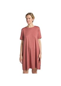 Jack Wolfskin, Damen, Shirtkleid &raquo;TRAVEL DRESS&laquo;, mineralred-heather, Normalgr&ouml;&szlig;en, L (42/44) - Normalgr&ouml;&szlig;en, mineralred-heather, Weiches Stretch-Kleid