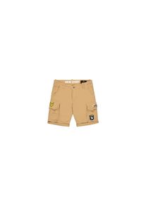 Alpha Industries, Damen, Shorts &raquo;Crew Short Patch&laquo;, sand, Normalgr&ouml;&szlig;en, 30 - Normalgr&ouml;&szlig;en, sand, Cotton Twill Stoff