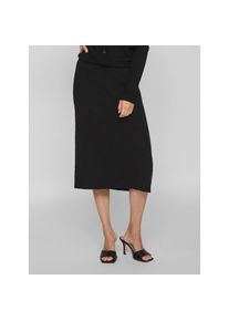 Vila, Damen, Strickrock &raquo;VICOMFY A-LINE KNIT SKIRT- NOOS&laquo;, Black, S (36), Black, Klassischer Strickrock von Vila