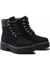 Timberland, Damen, Schn&uuml;rboots &raquo;STONE STREET6 INCH LACE UP WATERPROOF BOOT&laquo; Winterstiefel, Schn&uuml;rstiefel, Winterschuhe, wasserdicht, schwarz, 39, 