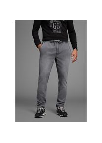 Arizona, Herren, Schlupfjeans Schlupfbund, dark grey us, N-Gr, 4XL - N-Gr, dark grey us, Komfortable Comfort-Fit Schlupfjeans mit geradem Beinverlauf 