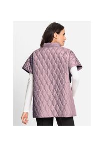 Inspirationen, Damen, Steppweste, mauve, 46, mauve, aus recyceltem Polyester