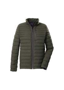 G.I.G.A. by Killtec G.I.G.A. DX by killtec, Herren, Steppjacke &raquo;GW 29 MN QLTD JCKT&laquo; Urbaner Style, wasserabweisend, atmungsaktiv, PFAS-frei impr&auml;gniert, olivgr&uuml;n, L, 