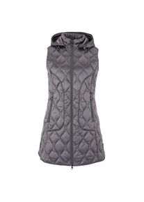 Betty Barclay, Damen, Steppweste &raquo;Steppweste mit abnehmbarer Kapuze&laquo;, Dunkel Grau, 46, Dunkel Grau, Passform: Figurumspielend