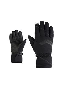 Ziener, Damen, Multisporthandschuhe &raquo;KARION-Z AS glove lady&laquo;, black, 8, black, atmungsaktive, wasser- und winddichte AQUASHIELD Membran