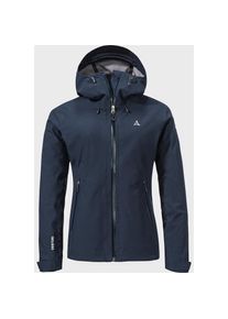 Sch&ouml;ffel Sch&ouml;ffel, Damen, Outdoorjacke &raquo;Hiking Jacket Style Cascata WMS&laquo; mit Kapuze, 8820 - blau, 42, Wasserdicht & sehr atmungsaktiv dank 3-Lagen VENTURI 