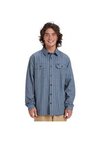 Quiksilver, Herren, Langarmhemd &raquo;Salt Lake Waffle&laquo;, China Blue Salt Lake, US-Gr&ouml;&szlig;en, XS - US-Gr&ouml;&szlig;en, China Blue Salt Lake, Stoff: Waffelmuster aus 
