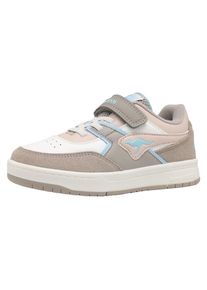 Kangaroos, Damen, Sneaker &raquo;K-CP BOUNDER EV&laquo;, stone brown/blue sky, 32, Trendiger Sneaker von Kangaroos mit Klettverschluss und Schn&uuml;rung