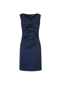 Vera Mont, Damen, Etuikleid &raquo;Etuikleid mit Raffung&laquo;, Night Sky, EURO, 42 - EURO, Night Sky, Passform: Figurbetont