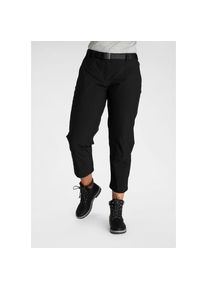Maier Sports, Damen, Trekkinghose &raquo;7/8 LULA&laquo; 4-Wege-Stretch, auch in gro&szlig;en Gr&ouml;&szlig;en erh&auml;ltlich, schwarz, N-Gr, 50 - N-Gr, schwarz, Ideal f&uuml;r Wander- 