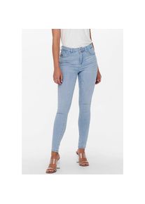 Only, Damen, Skinny-fit-Jeans &raquo;ONLPOWER MID PUSH UP SK DNM AZG944 NOOS&laquo;, Special Bright Blue Denim, M (38) - L&auml;nge 30, Skinny-Fit Jeans f&uuml;r eine 