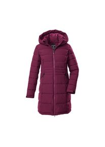 Killtec, Damen, Steppmantel &raquo;KOW 11 WMN QLTD PRK&laquo; Wasserabweisender Parka mit verstellbarer Kapuze und Kinnschutz, dunkelros&eacute;, 36, dunkelros&eacute;, Damen 