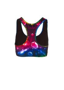 WINSHAPE, Damen, Sport-Bustier &raquo;SB101-Cosmic&laquo;, cosmic, M, Sport-BH in coolem Cosmic-Look